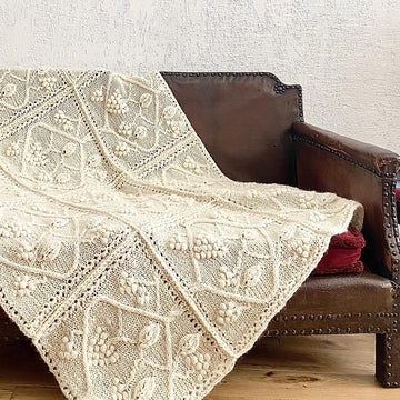 Vine Trellis Afghan