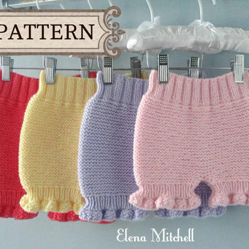 Knitting PATTERN Baby Jacket, Diaper Cover, Hat and Shoes Knitted Baby Set
