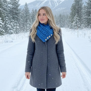 Magnificent Loops Neck Scarf Crochet Pattern #451