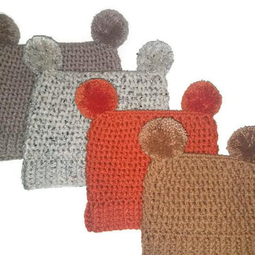 Double Pom Hat