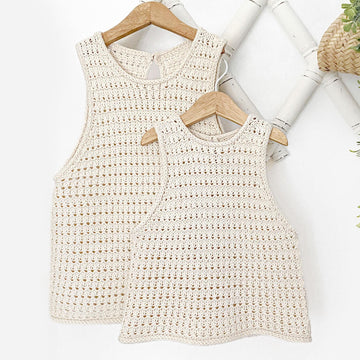 Size 10-12 years - Knitted NATURtop