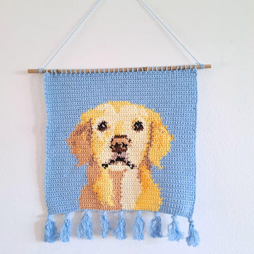 Golden Retriever Wall Hanging
