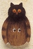Mill Hill Button 43121 - Owl