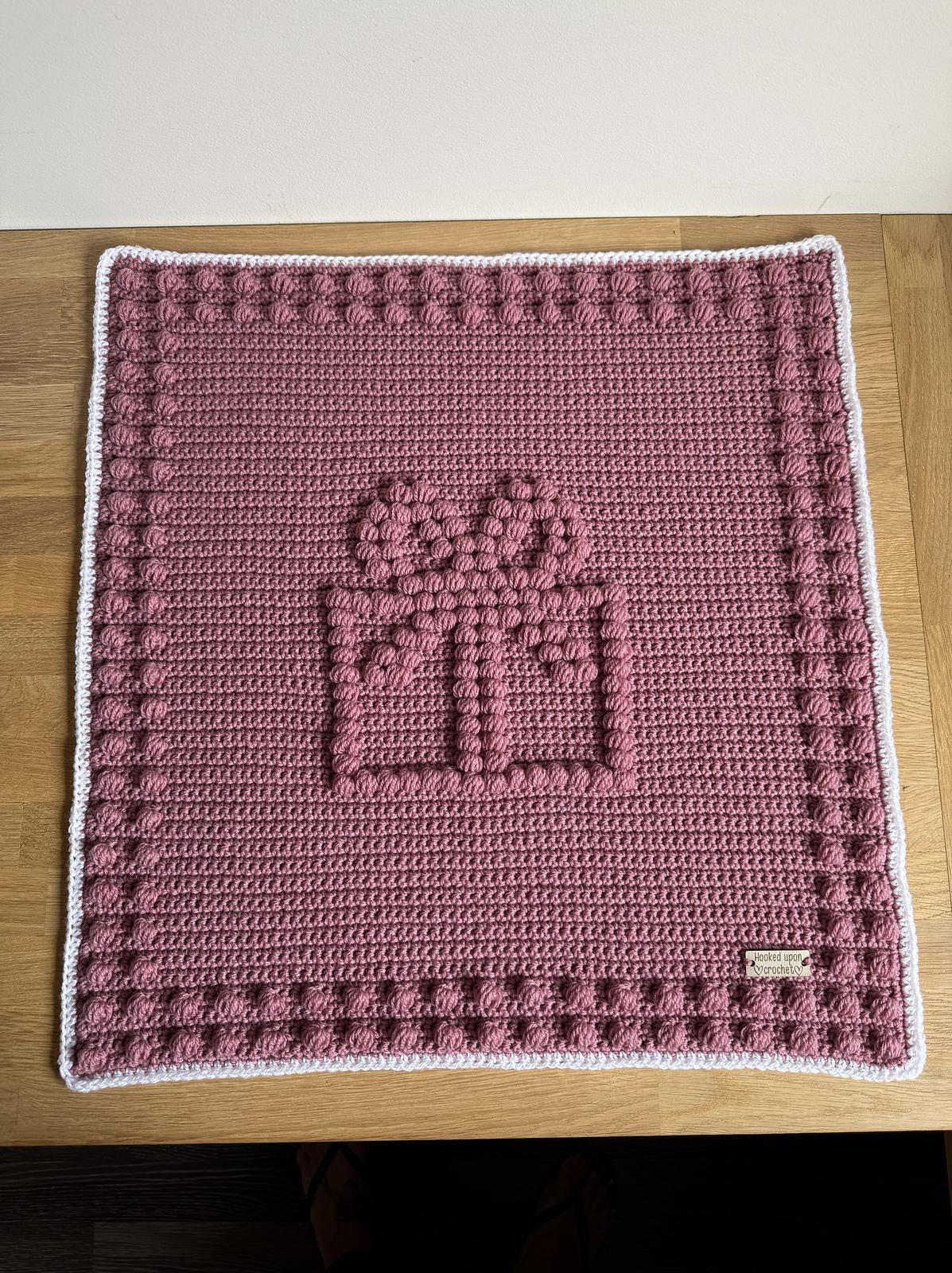 Gift Wrapped Baby Blanket.