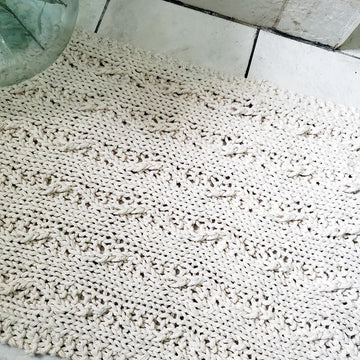 A River Runs Through It Cotton Rug