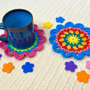 Flower coaster III by HueLaVive