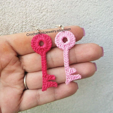 Key earrings