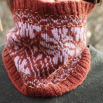 Winter Blumen Cowl