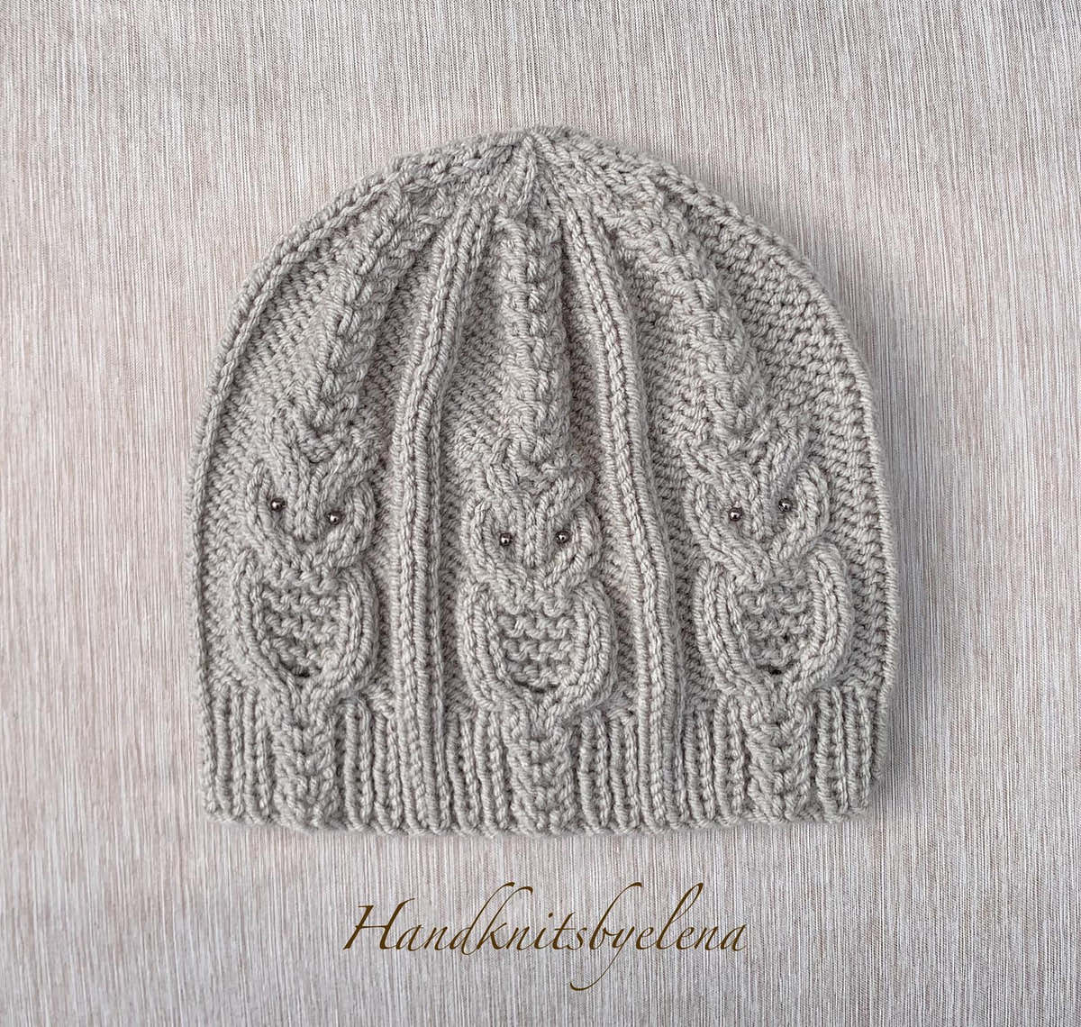 Hat with Owls