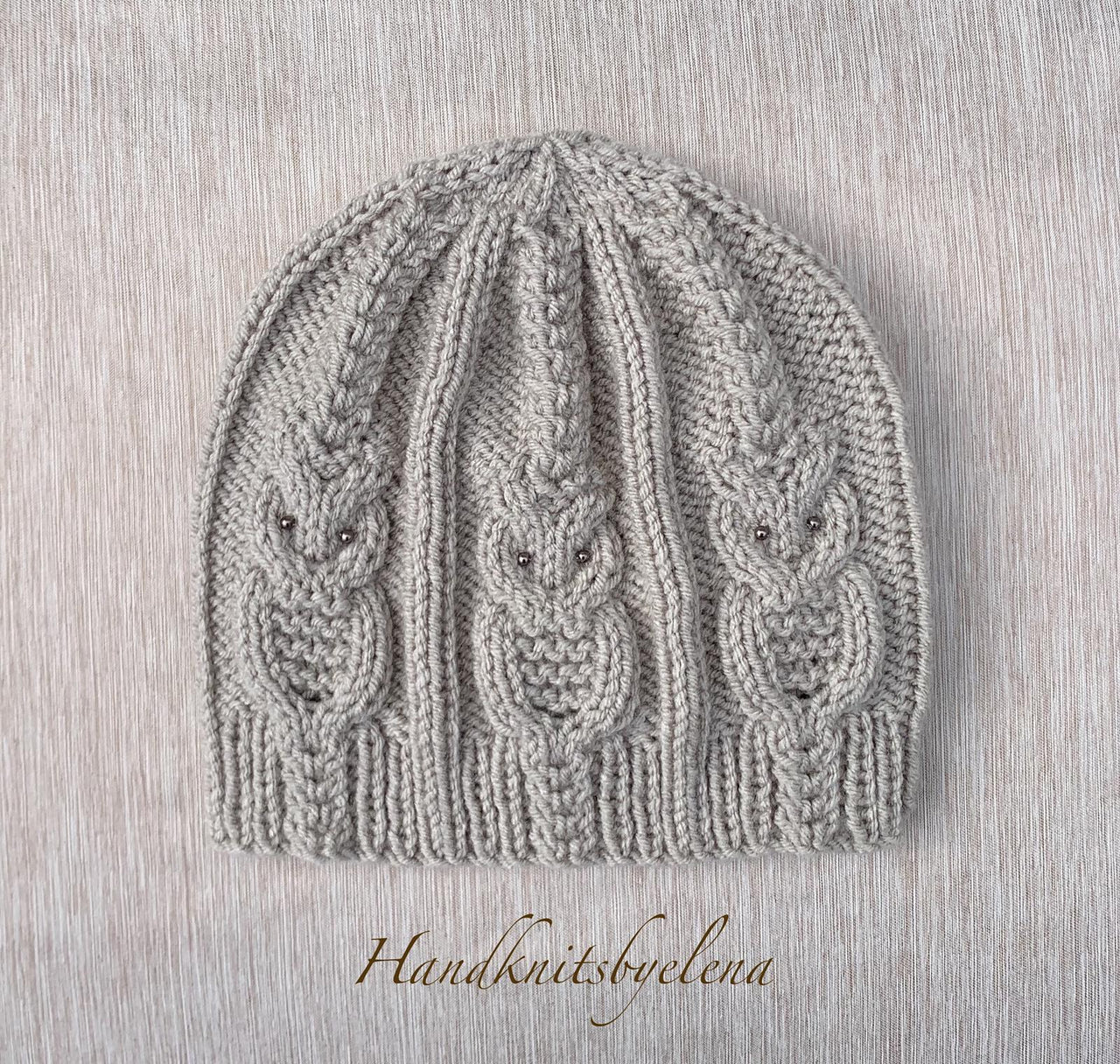 Hat with Owls