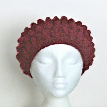 Puffy Pill Box Hat