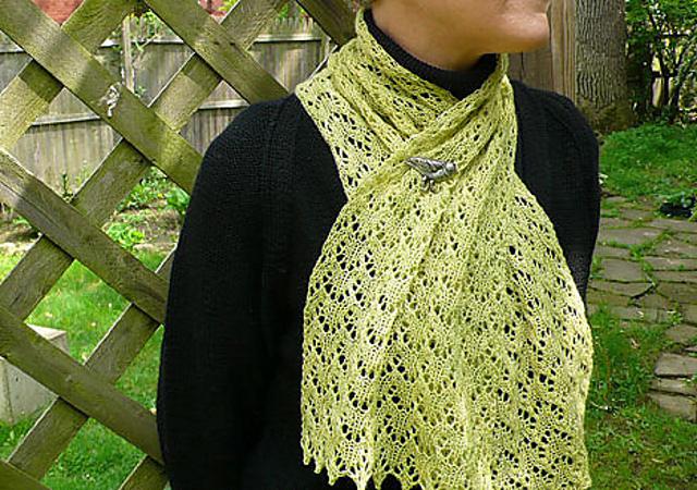 Fiddlehead Scarf