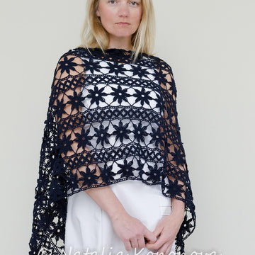 Flower Shawl Many Ways to Wear