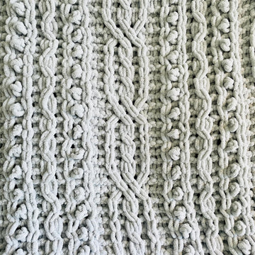 Celtic Symphony Cable Blanket