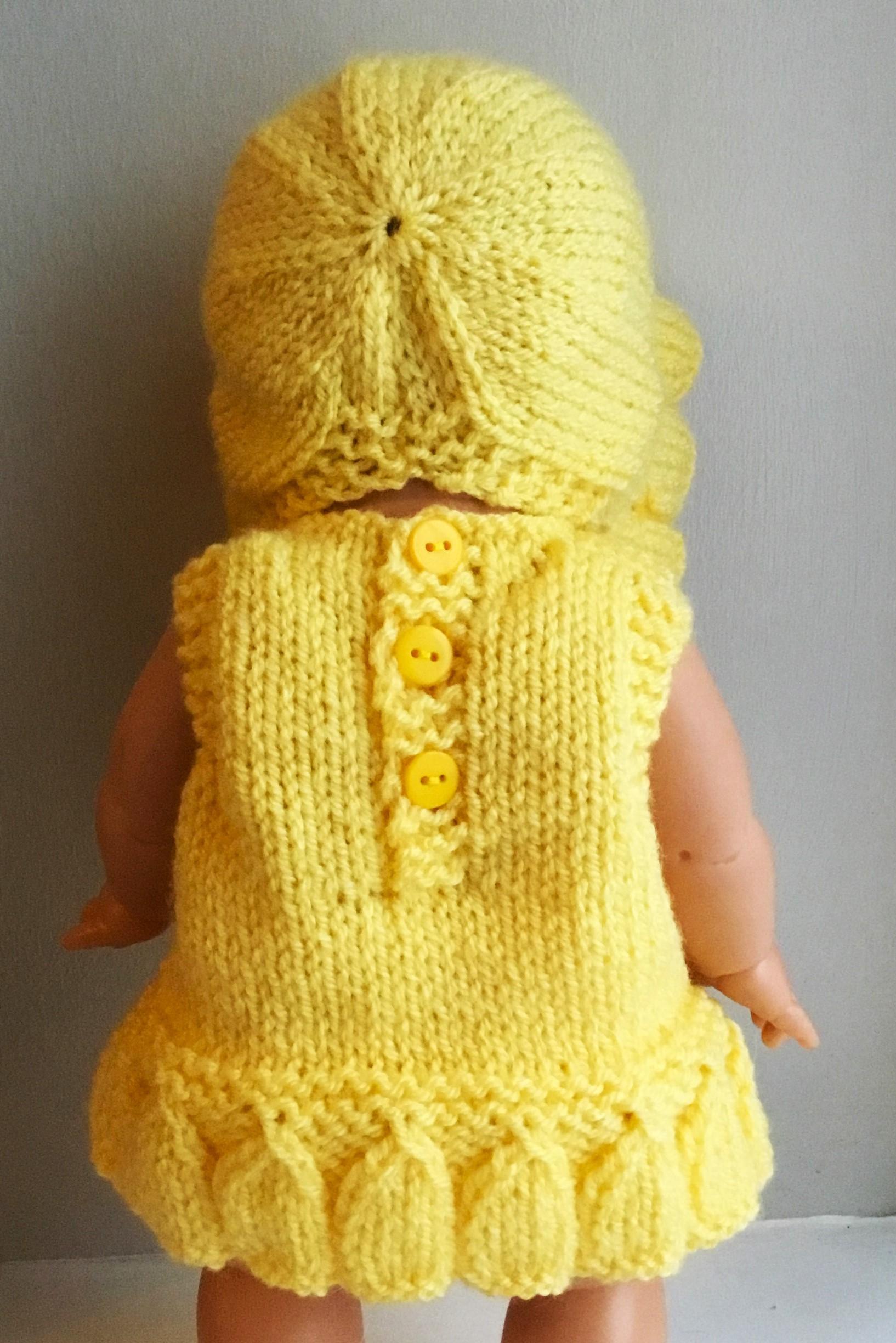 32cm Doll Spring Dress Set