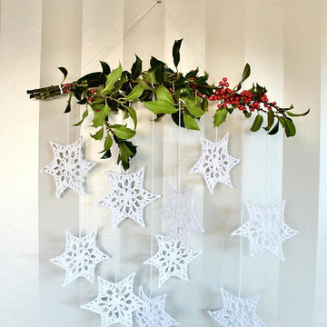Winter Star Wall Hanging