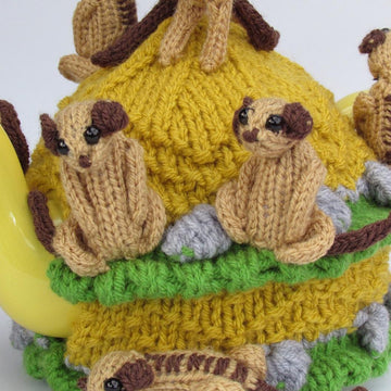 Meerkat Tea Cosy Knitting Pattern