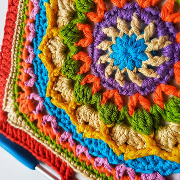 Bloom On By Granny Square 12"