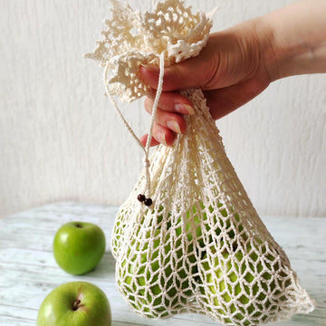 Net of Flowers Produce Bag