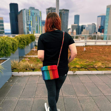 Thermal Stitch Cross Body Bag