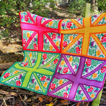 British Botanical Gardens Blanket Crochet-Along