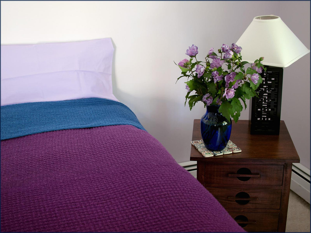 Henley Blanket Knitting Pattern