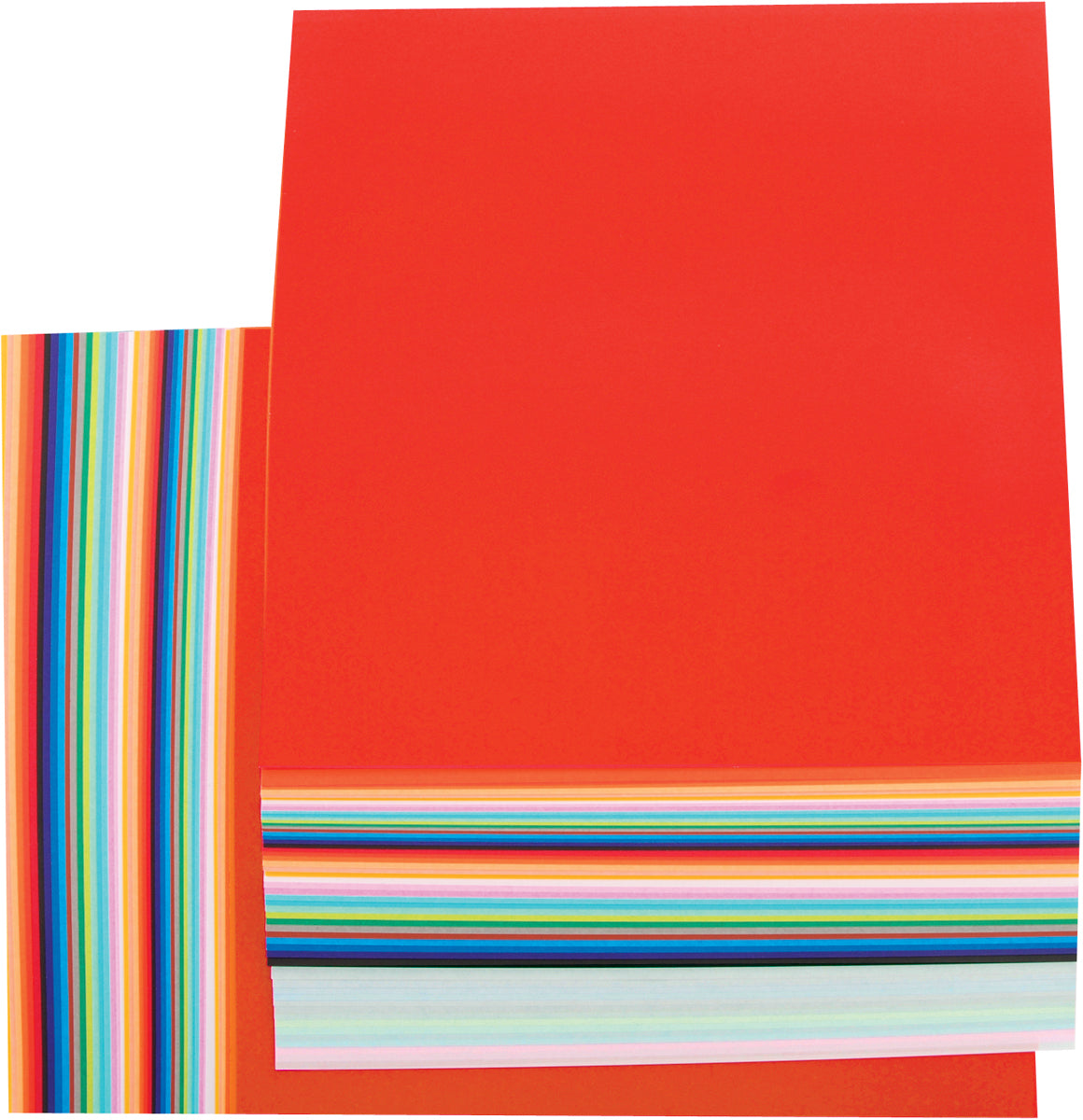 Yasutomo Fold 'Ems Solid Origami Papers 6.75" 100/Pkg - 20 Colors/5 Each