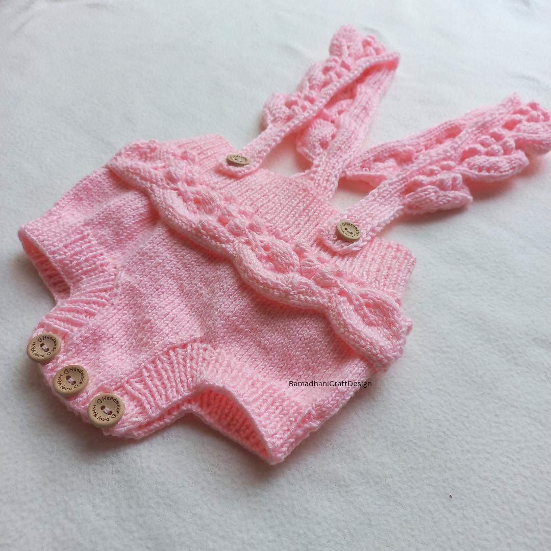 Leaf Lace Baby Romper