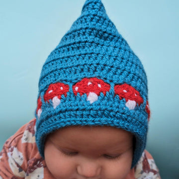 Mushroom Pixie Bonnet