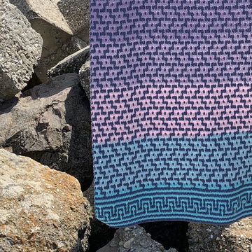Baby Blanket Lavender Lagoon