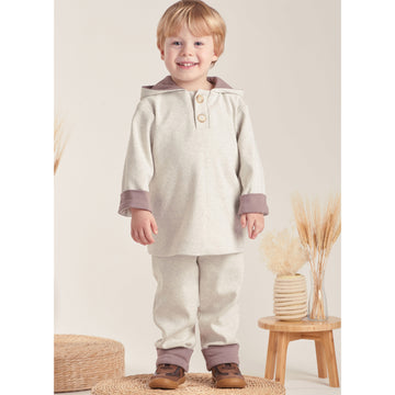 Simplicity Toddlers' Tops and Pants S9652 - Sewing Pattern