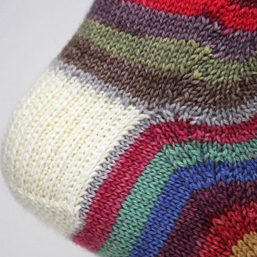 Ripple Socks - Cuff Down
