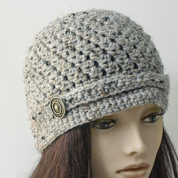 Easy Cloche with Button Trim