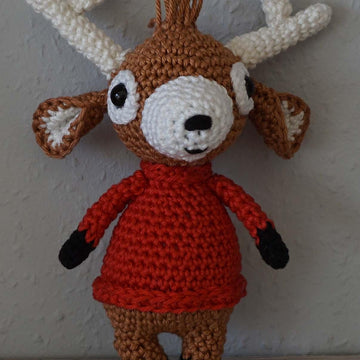 Crochet Pattern Reindeer Rudolph and his Friends!