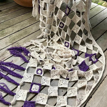Grannys Gone Bohemian Shawl