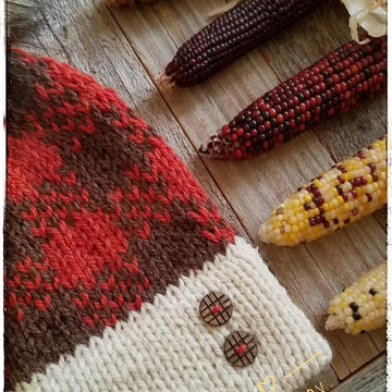 Gem Corn Plaid hat