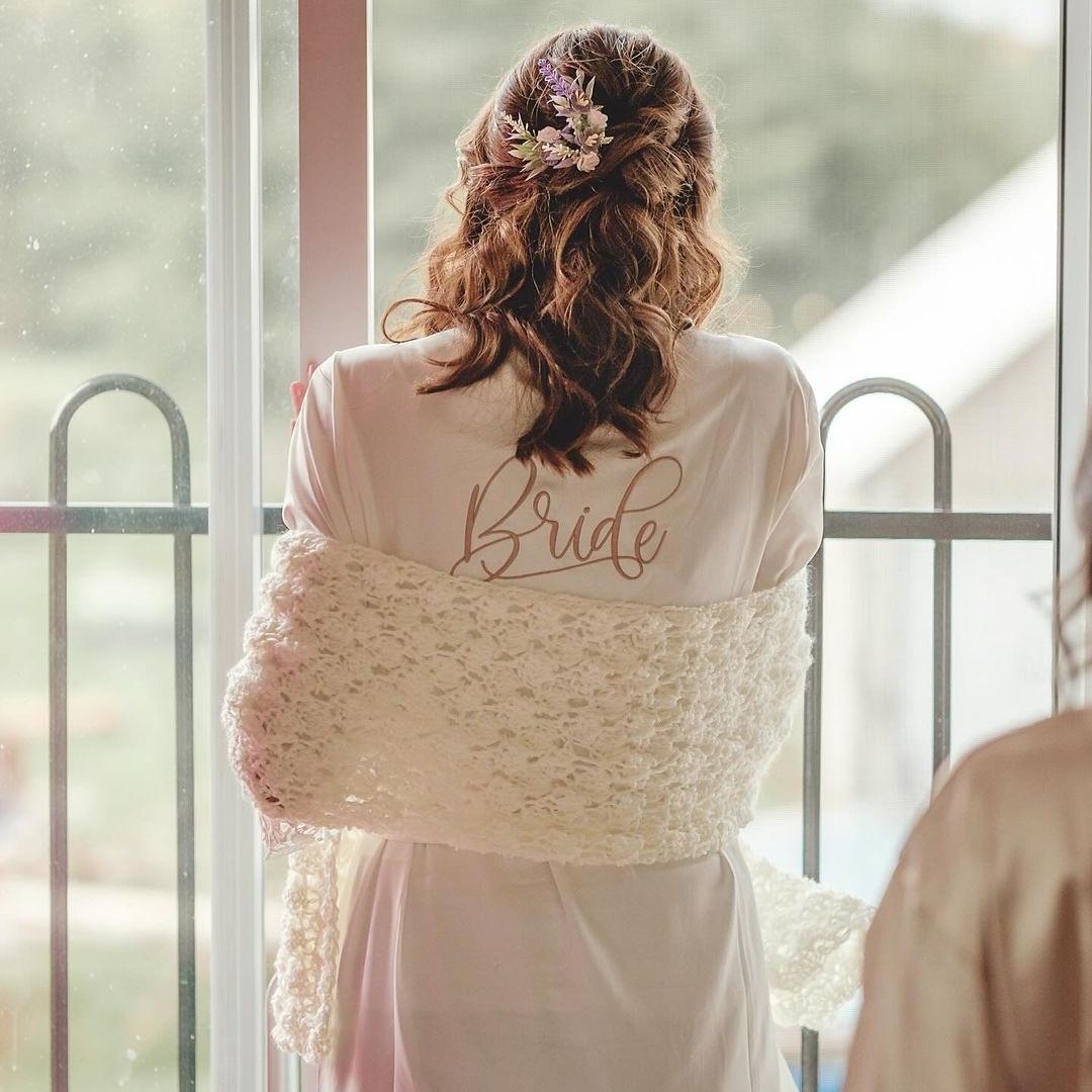 Shell Stitch Wedding Shawl
