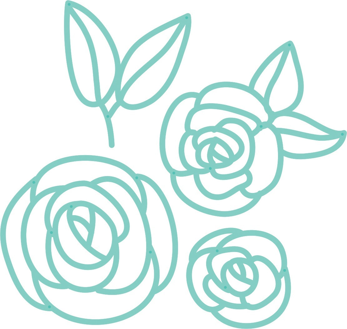 Kaisercraft Decorative Die - Fine Line Flowers