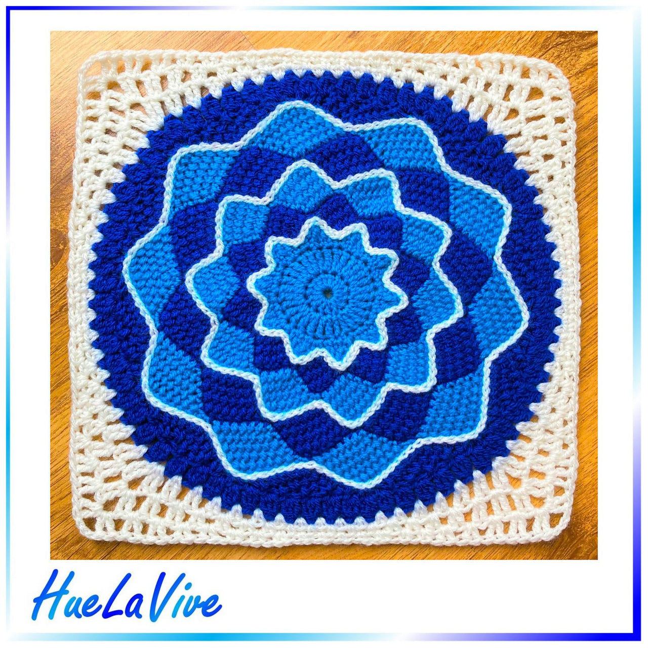 Large Square Motif By HueLaVive