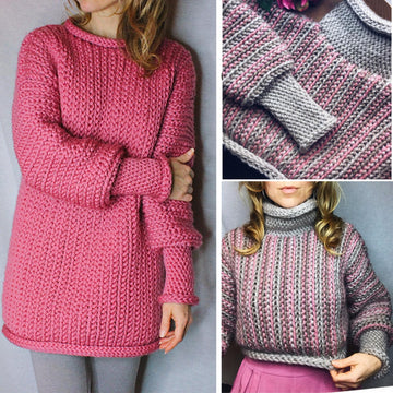 Joiku Cropped Sweater, Tunic