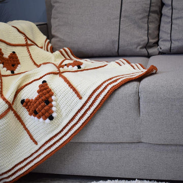 Foxyland blanket