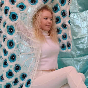 Good Luck Peacock Shawl