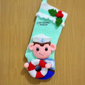Sailor Christmas Stocking