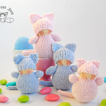 Waldorf Easter Cat Babies