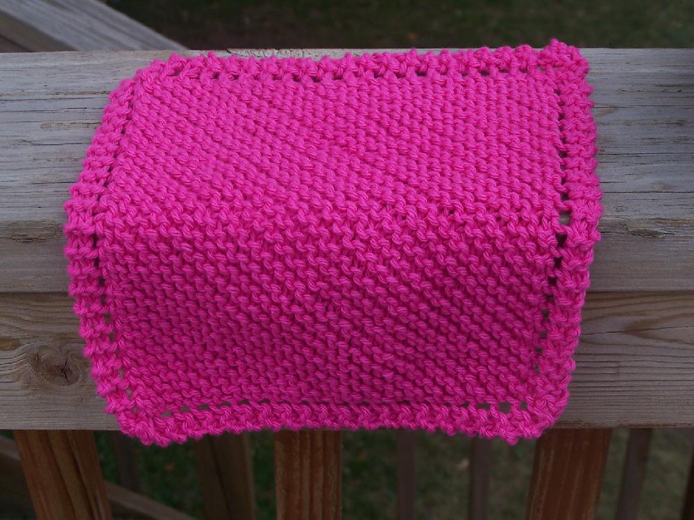 My First Dishcloth