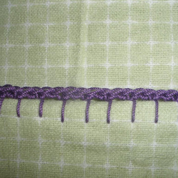 How to Crochet an Edging on an Unfinished Item