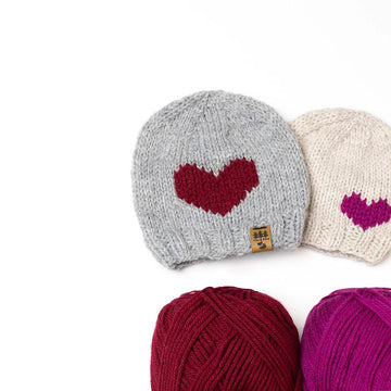 Little Heart Beanie Hat