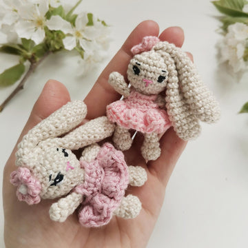 Ballerina Bunny Keychain