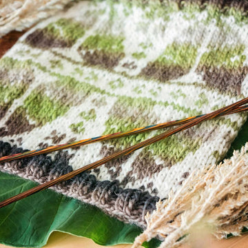 Monstera Knit Cowl