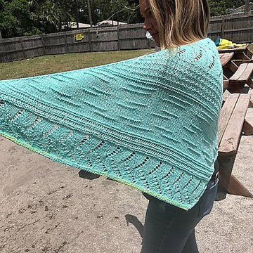 Open Ocean Shawl